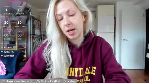 LeaVixx online show from 1, 3, 2026