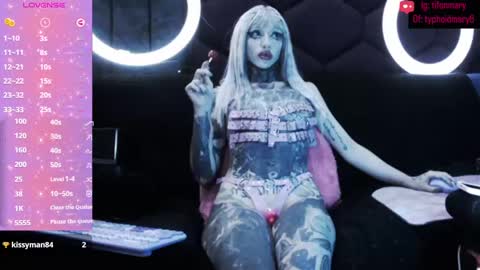 Snapshot of lilithlevis chatting on 23, 9, 2025 Tifon Mary - Indepent model  online show from 23, 9, 2025