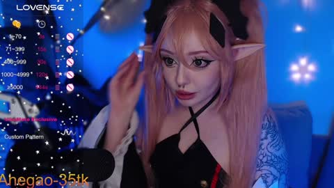 Snapshot of lina_diva chatting on 23, 1, 2025 Hey im Lina Ur cosplay waifu  online show from 23, 1, 2025