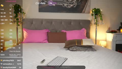 LoretteLorena online show from 13, 1, 2025