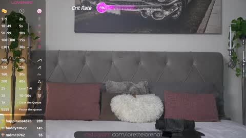 LoretteLorena online show from 11, 2, 2025