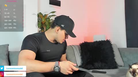 Snapshot of lucasanto_ chatting on 21, 1, 2025 LUCA SANTOS online show from 21, 1, 2025