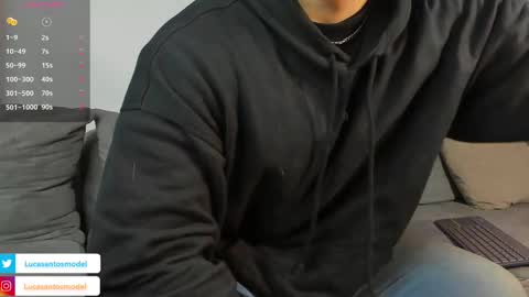 Snapshot of lucasanto_ chatting on 10, 2, 2025 LUCA SANTOS online show from 10, 2, 2025