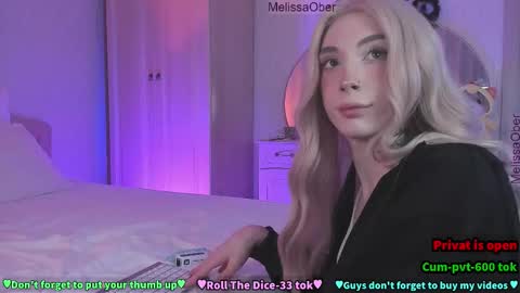 Snapshot of melissaober chatting on 10, 9, 2025 Melissa or abbreviated Mel or Lis online show from 10, 9, 2025