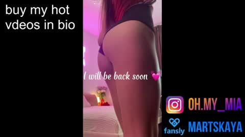Mia Martskaya online show from 19, 6, 2026