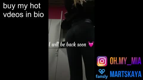 Mia Martskaya online show from 20, 6, 2026