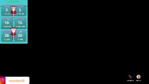 Miaa valentinaaa online show from 24, 1, 2025