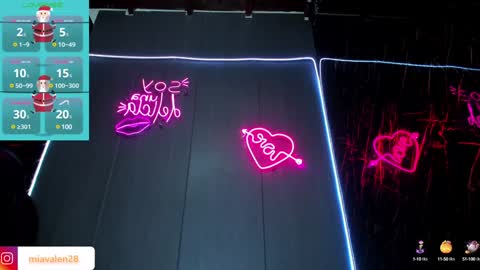 Miaa valentinaaa online show from 25, 1, 2025