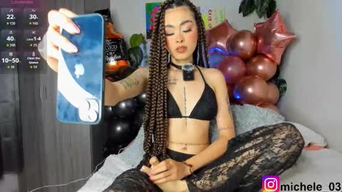 Snapshot of michele_rooss00 chatting on 28, 9, 2025 melannie follow my new page online show from 28, 9, 2025