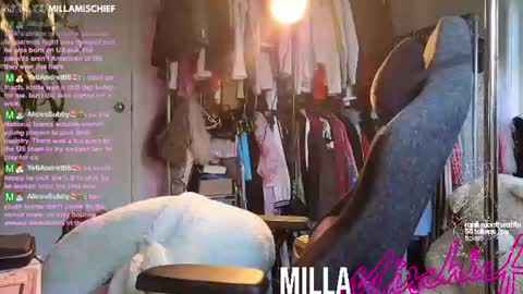 Snapshot of millamischief chatting on 17, 6, 2026 Milla Mischief online show from 17, 6, 2026