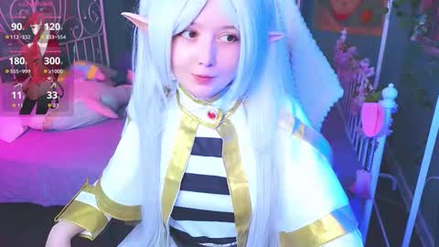 Snapshot of mizukinoyoru chatting on 8, 9, 2025 Mizuki online show from 8, 9, 2025