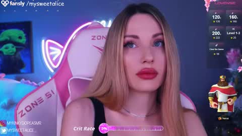 mysweetalice online show from 1, 3, 2026