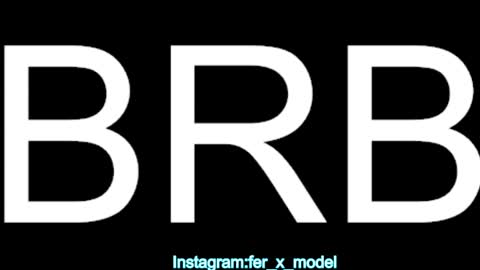 Fernanda online show from 11, 3, 2025