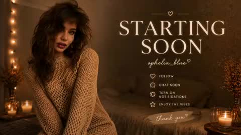 ophelia blue online show from 18, 6, 2026