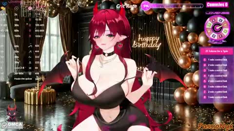 Succubus Nyx online show from 29, 6, 2026