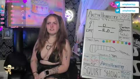 ArtsyHeartsyy online show from 6, 12, 2024
