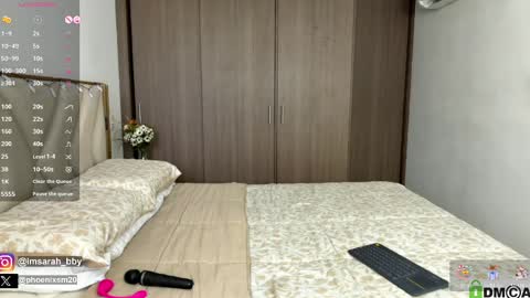 Snapshot of phoenixxx69_ chatting on 5, 4, 2026 Sarah y Maximo online show from 5, 4, 2026