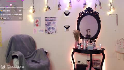 Snapshot of posigore chatting on 13, 1, 2025 Anna Goth independient model online show from 13, 1, 2025