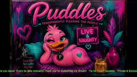 Puddles online show from 25, 7, 2026