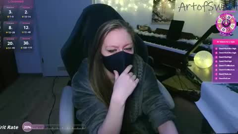 Snapshot of realartofslut chatting on 2, 12, 2025 realartofslut online show from 2, 12, 2025