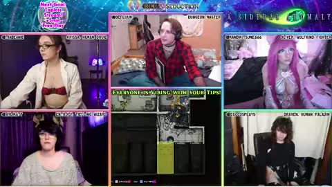 Roll For Seduction online show from 10, 3, 2026