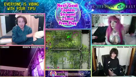 Roll For Seduction online show from 24, 3, 2026