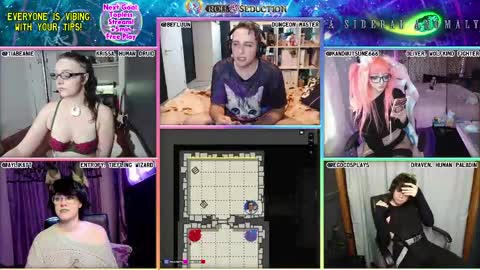 Roll For Seduction online show from 19, 5, 2026