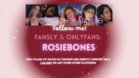 Snapshot of rosiebones chatting on 7, 11, 2025 Rosie Bones online show from 7, 11, 2025