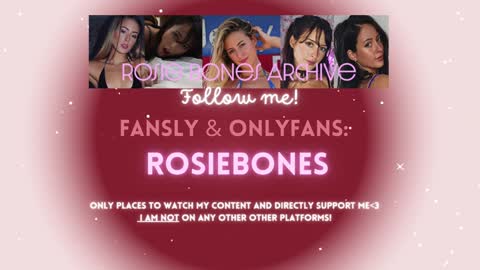 Snapshot of rosiebones chatting on 1, 12, 2025 Rosie Bones online show from 1, 12, 2025