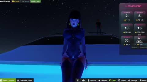 Snapshot of rosse_mistress chatting on 8, 1, 2025 Roxana online show from 8, 1, 2025