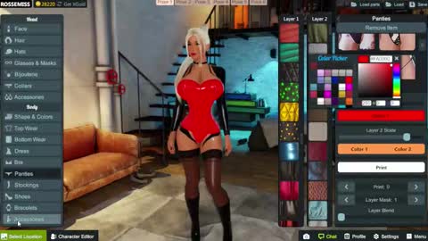 Snapshot of rosse_mistress chatting on 19, 10, 2025 Roxana online show from 19, 10, 2025