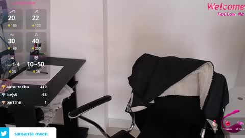 SAMANTA OWEN online show from 4, 12, 2024