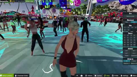 Samantha online show from 7, 3, 2025