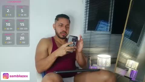 Snapshot of samblazex7 chatting on 6, 10, 2025 Sam Blaze online show from 6, 10, 2025