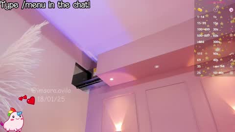 SaraAvila  online show from 20, 1, 2025