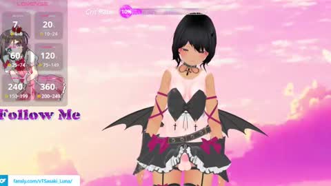 Snapshot of sasaki_lunavt chatting on 6, 12, 2024 Luna online show from 6, 12, 2024