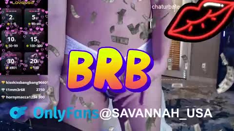 Snapshot of savannah_ts chatting on 29, 1, 2025 Onlyfans Savannah usa online show from 29, 1, 2025