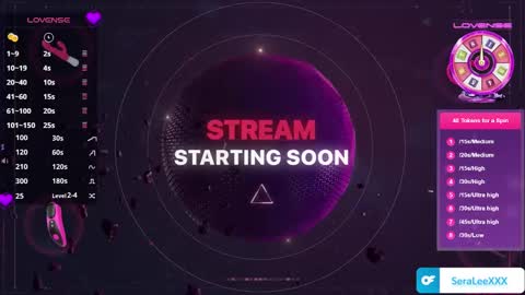 SeraLeeXXX online show from 18, 9, 2025