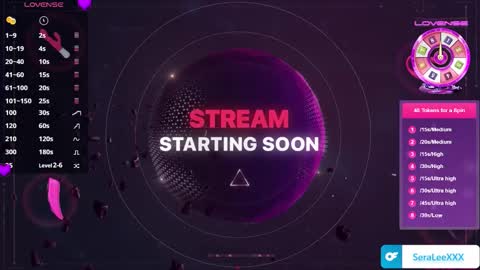 SeraLeeXXX online show from 17, 12, 2025