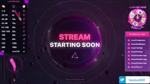 SeraLeeXXX online show from 5, 1, 2026