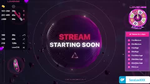 SeraLeeXXX online show from 12, 5, 2026