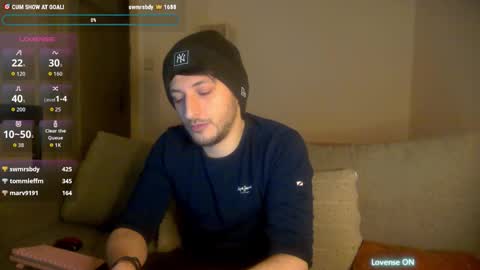 Sinnermann online show from 29, 11, 2025