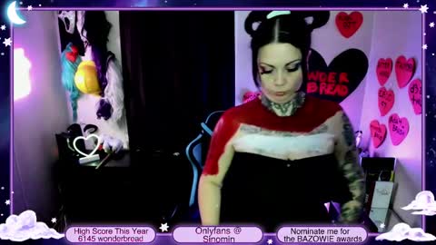 Snapshot of sinominx chatting on 12, 2, 2025 Sinomin online show from 12, 2, 2025