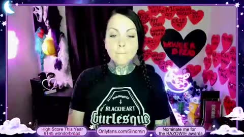 Snapshot of sinominx chatting on 25, 2, 2025 Sinomin online show from 25, 2, 2025