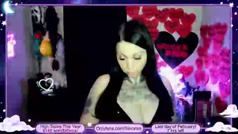 Snapshot of sinominx chatting on 1, 3, 2025 Sinomin online show from 1, 3, 2025