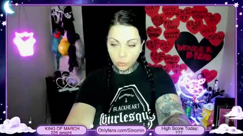 Snapshot of sinominx chatting on 11, 3, 2025 Sinomin online show from 11, 3, 2025