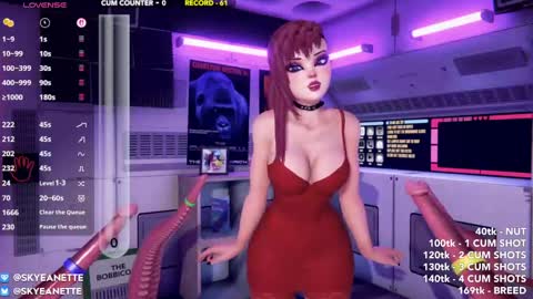 Snapshot of skyeanette chatting on 8, 5, 2026 SkyeAnette online show from 8, 5, 2026