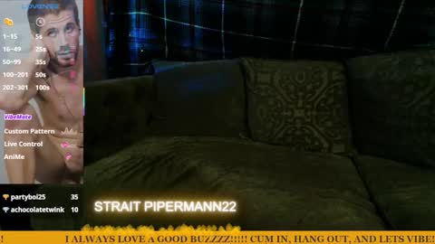 straitpipermann22 online show from 17, 12, 2025