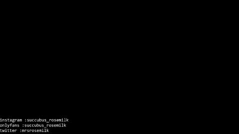 Succubus RoseMilk online show from 16, 1, 2025