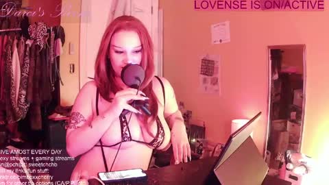 Snapshot of sweeettcherryy chatting on 24, 4, 2026 Cherry B online show from 24, 4, 2026
